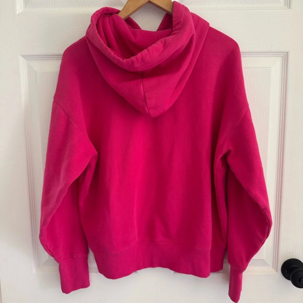 Tommy Hilfiger Sport Pink Logo Hoodie Sweatshirt Women’s Small